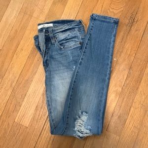 KanCan Distressed Skinny Jeans